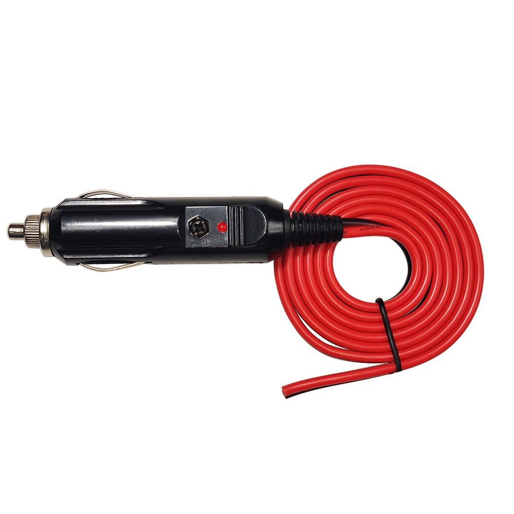 JKM Car Cigarette Lighter Plug With 16awg 1m Cable